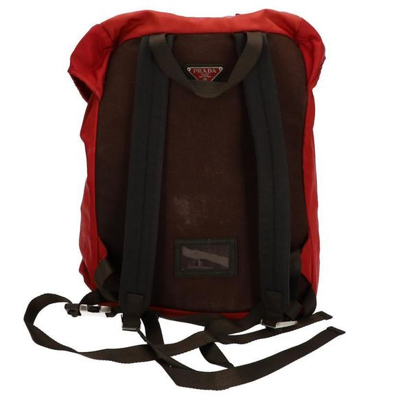 Prada Tessuto Nylon Backpack Red - Picture 1 of 11